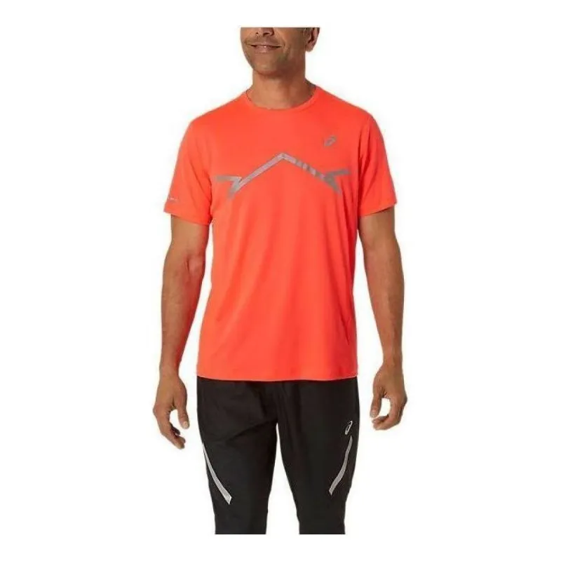 ASICS Lite-Show Short Sleeve Logo Tee 'Orange' 2011D026-600 sold by KicksCrew