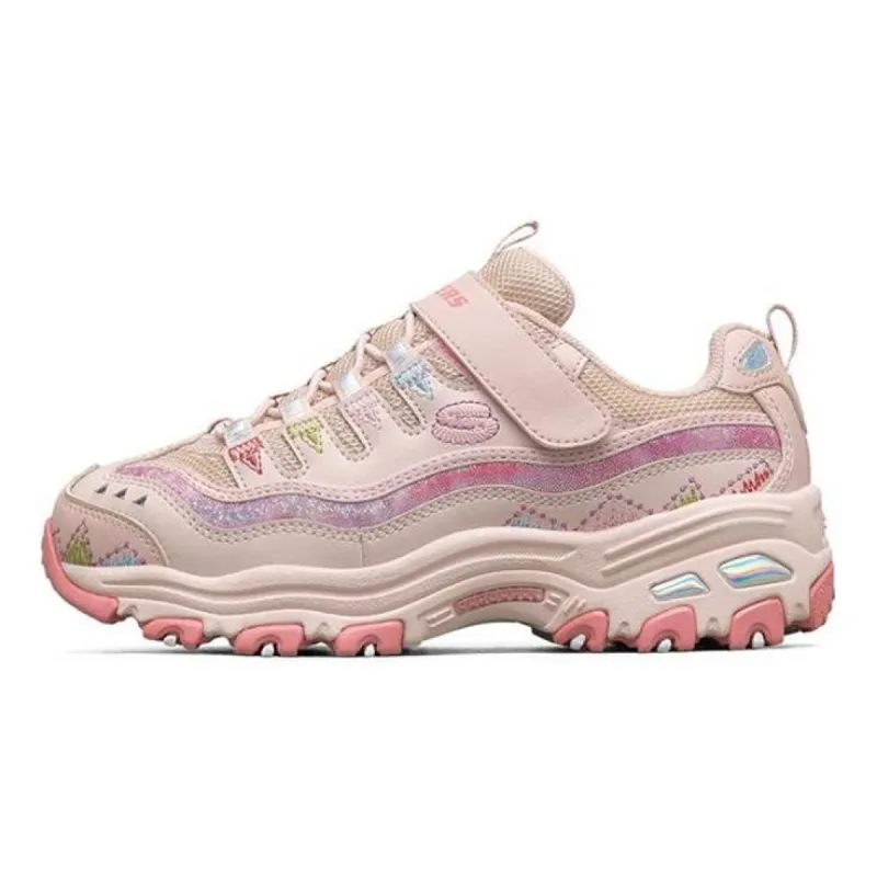 (GS) Skechers D'lites Shoes 'Pink Multi' 664178L-PNK sold by KicksCrew