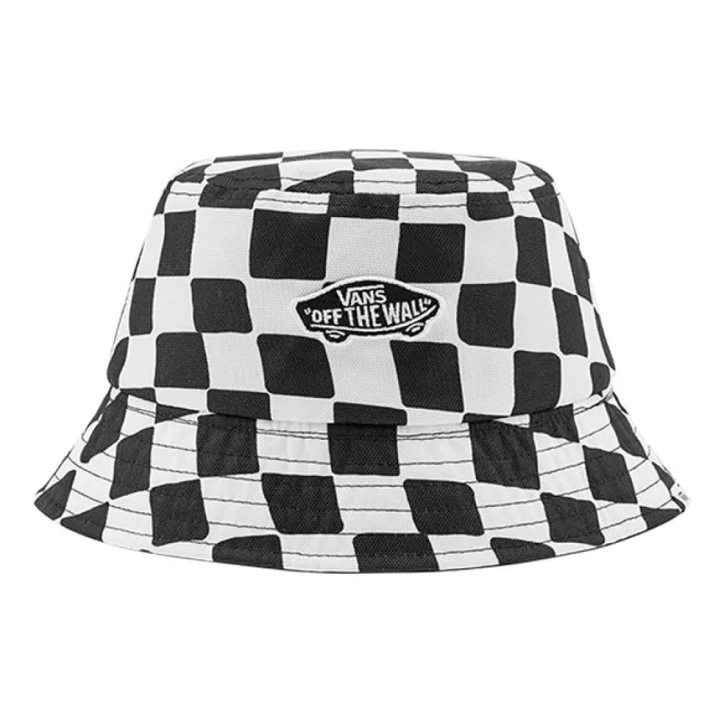 (WMNS) Vans Delux Hankley Bucket Hat 'Black White' VN0A4DT8YS31 sold by KicksCrew