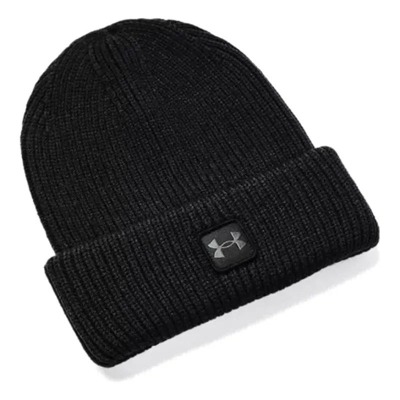 Under Armour ColdGear Infrared Halftime Ribbed Beanie 'Black' 1373092-001 sold by KicksCrew