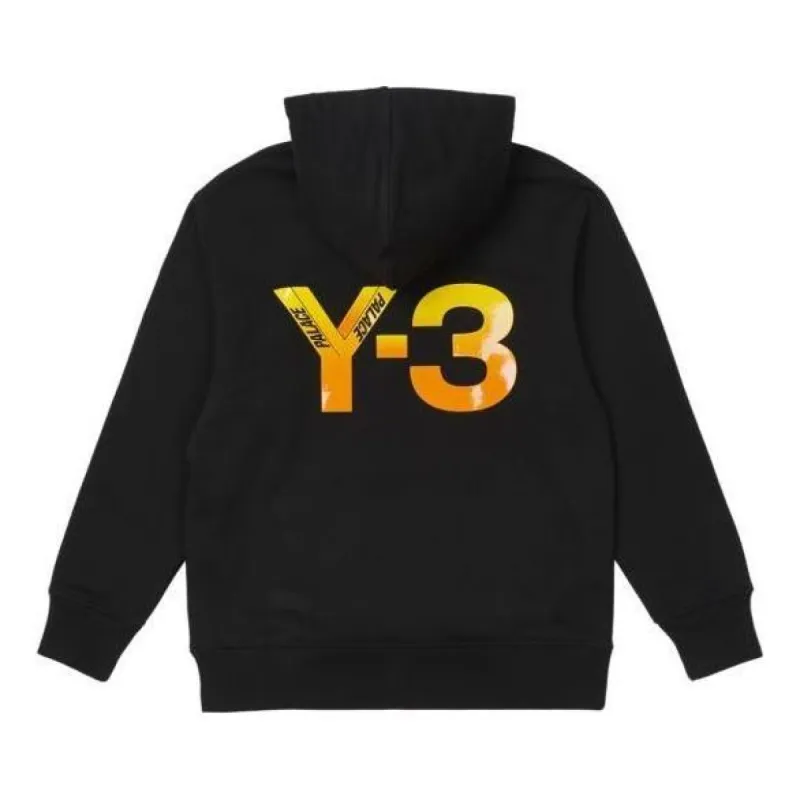 adidas Y-3 x PALACE Logo Hoodie 'Black' HN9875 sold by KicksCrew