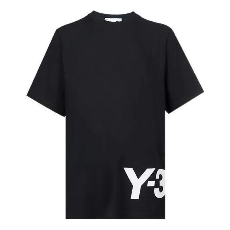 adidas Y-3 CH1 Short Sleeve Large Logo Tee 'Black' HG6093 sold by KicksCrew