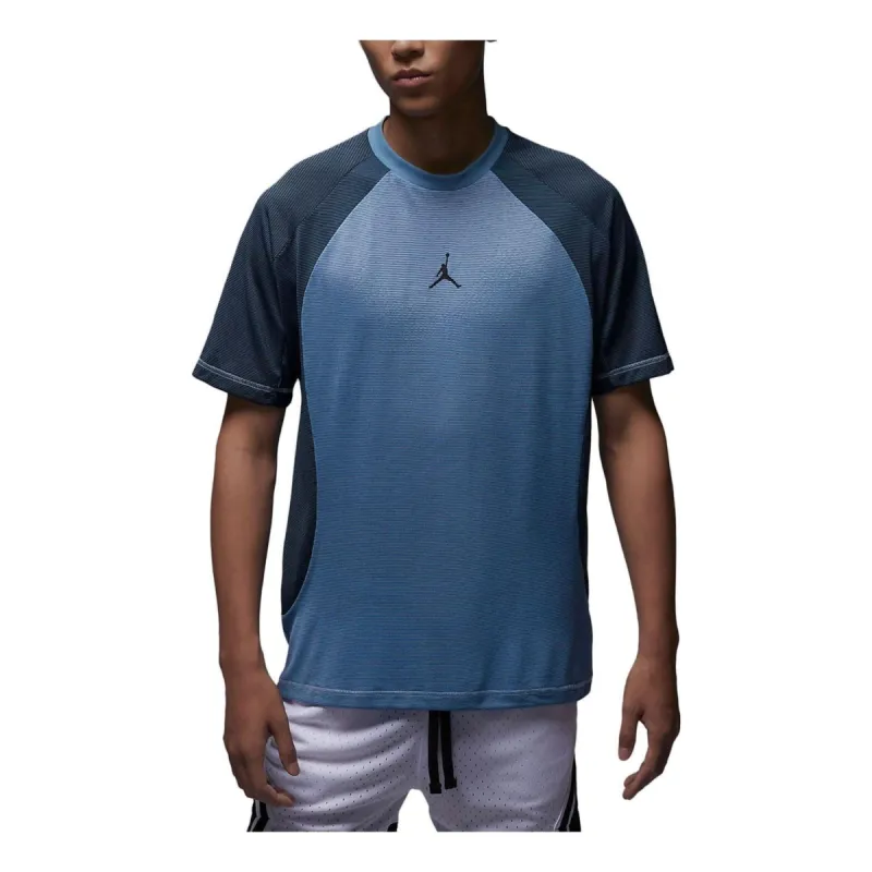 Air Jordan Dri-FIT ADV Sport Logo T-Shirt 'Blue' DZ0576-425 sold by KicksCrew