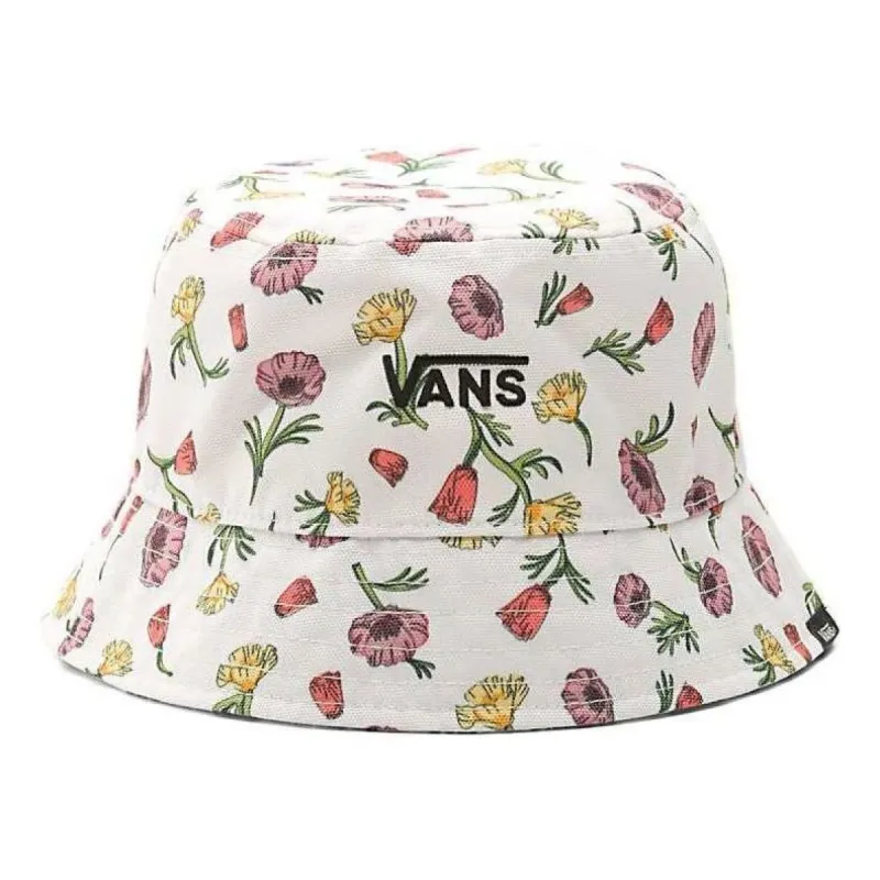 (WMNS) Vans Hankley Bucket Hat 'White Red Yellow Green' VN0A3ILLY0E sold by KicksCrew