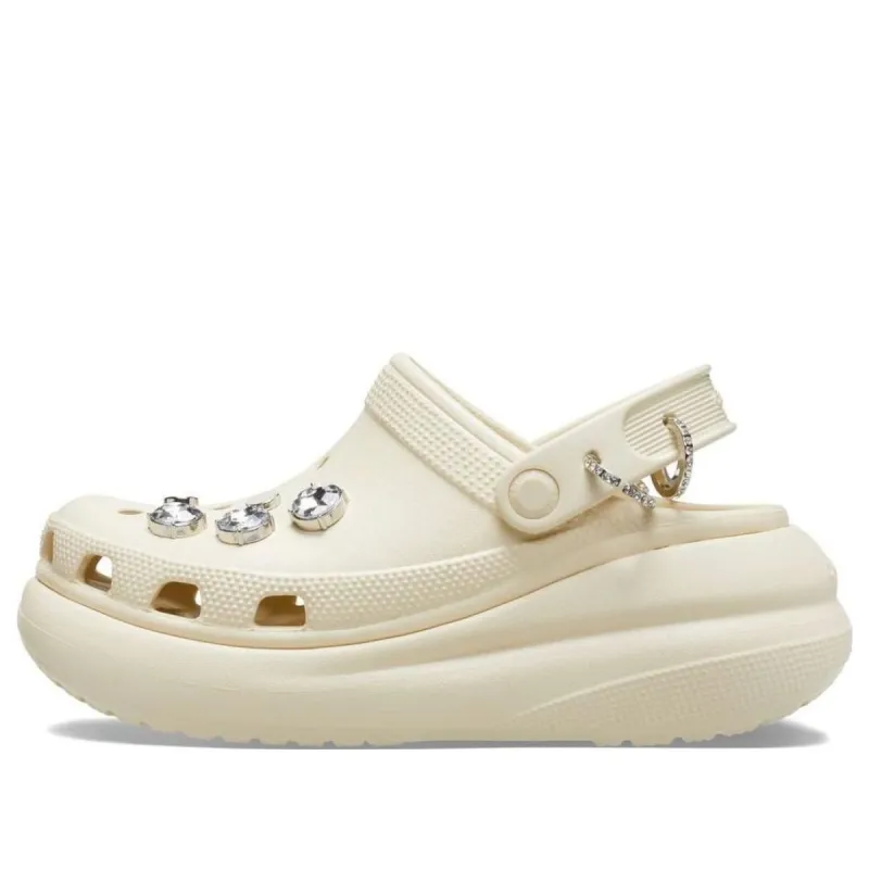 Crocs Classic Crush Punk Clogs 'Bone' 208219-2Y2 sold by KicksCrew