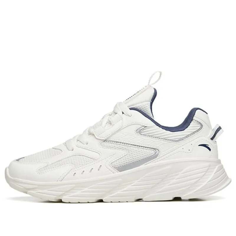 (WMNS) ANTA Sportswear Running Sneakers 'White Grey Navy' 922245510-1 sold by KicksCrew