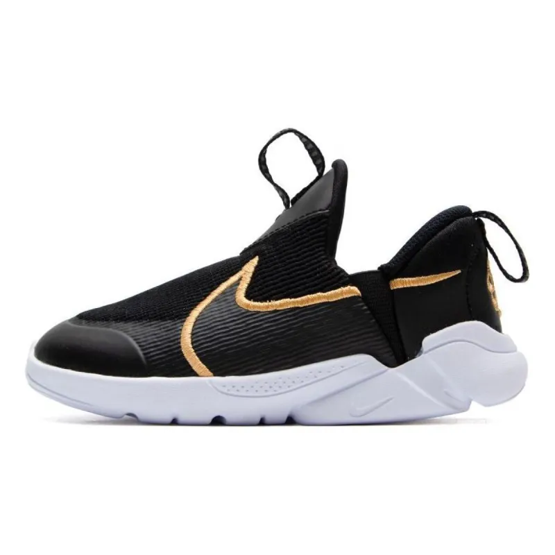 (TD) Nike Flex Plus 2 'Black Metallic Gold' DV8998-002 sold by KicksCrew