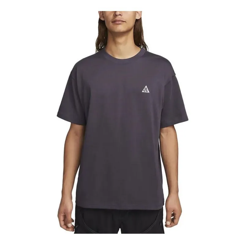 Nike ACG Logo T-Shirt 'Gridiron' DJ3642-015 sold by KicksCrew