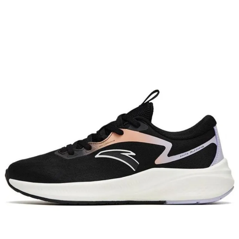 (WMNS) ANTA Running Series Shoes 'Black Purple Orange' 922315519-4 sold by KicksCrew