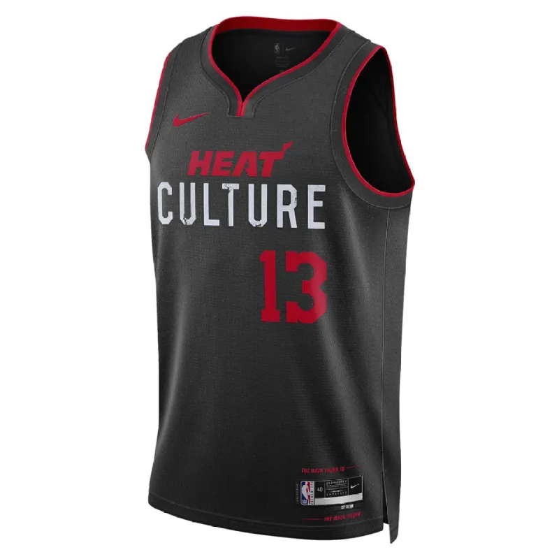Nike Dri-FIT NBA Swingman Jersey 2023/24 City Edition 'Miami Heat Bam Adebayo' DX8508-012 sold by KicksCrew