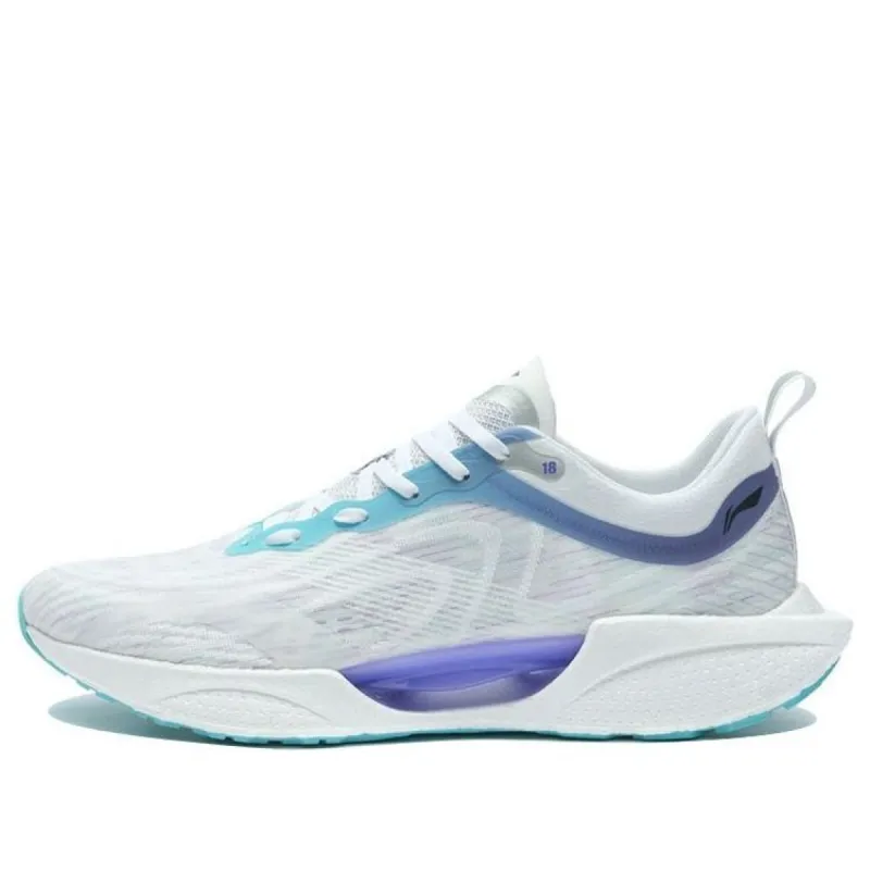 Li-Ning Super Light 18 'White Blue Purple' ARMR007-6 sold by KicksCrew