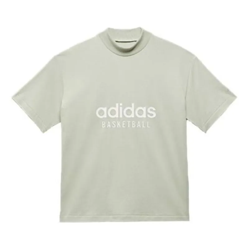 adidas Basketball T-shirt 'Halo Green' IA3446 sold by KicksCrew