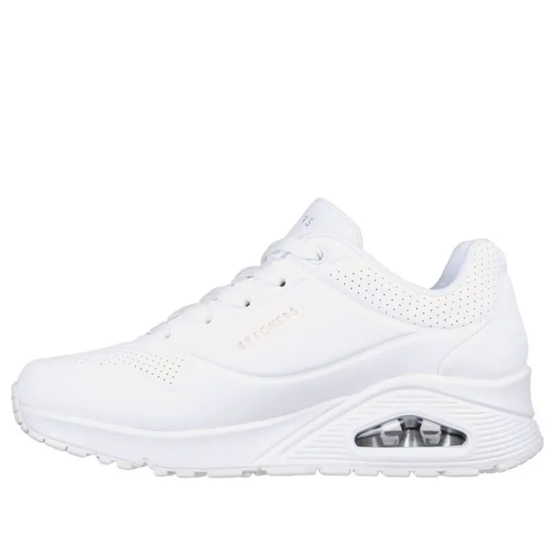 (WMNS) Skechers Uno Stand on Air 'White' 73690-W sold by KicksCrew