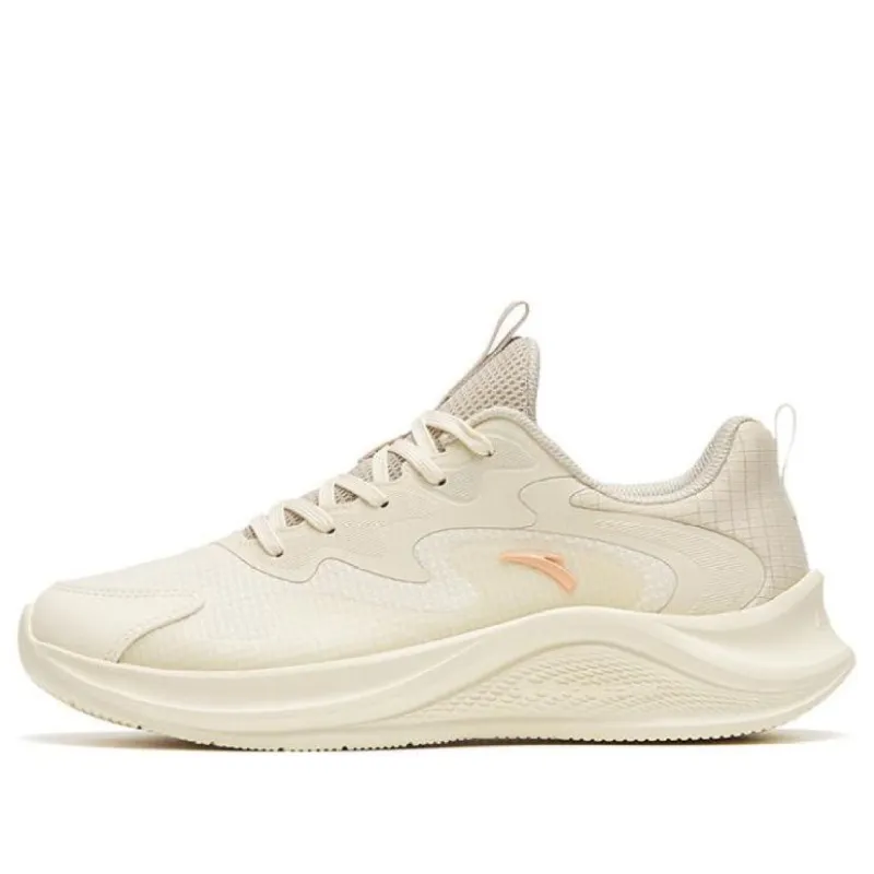 (WMNS) ANTA Lightweight Running Shoes 'Cream White Beige' 922315573-5 sold by KicksCrew