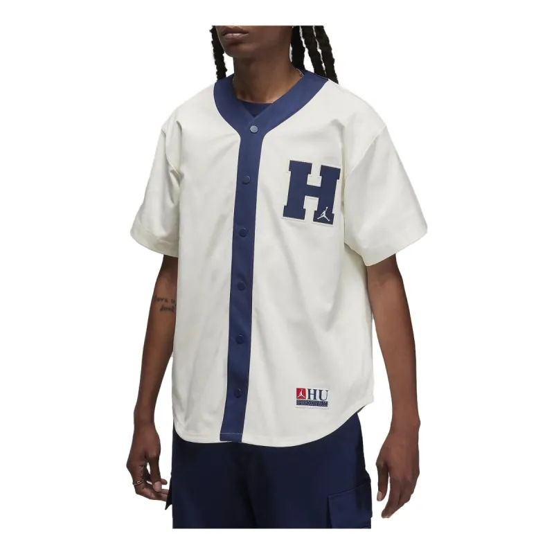 Air Jordan x Howard University Baseball Top 'White Blue' FJ9331-133 sold by KicksCrew