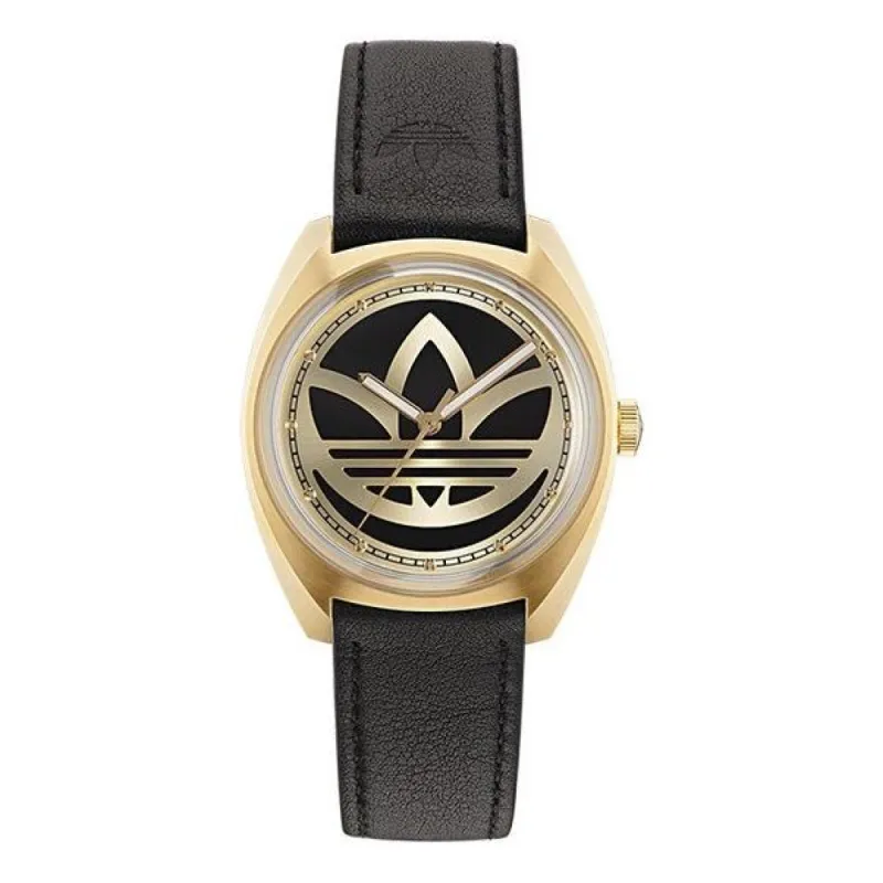 adidas Originals Unisex Fashion Edition Analogue Watch 'Black Gold' AOFH225122I sold by KicksCrew