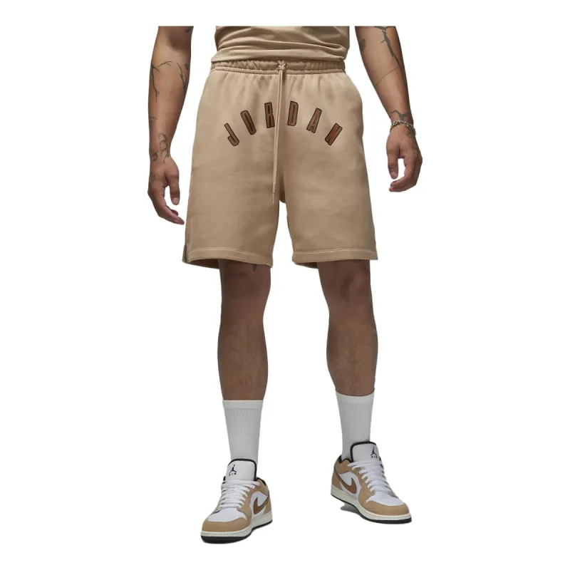 Air Jordan MVP Fleece Shorts 'Beige' FB7023-200 sold by KicksCrew