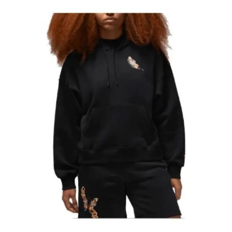 Air Jordan Artist Series by Jordan Moss Brooklyn Fleece Hoodie 'Black' FB5204-010 sold by KicksCrew