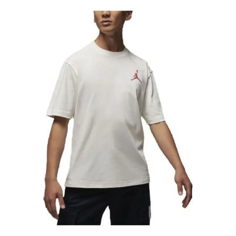 Air Jordan Essentials Holiday T-Shirt 'Sail' FD7010-133 sold by KicksCrew