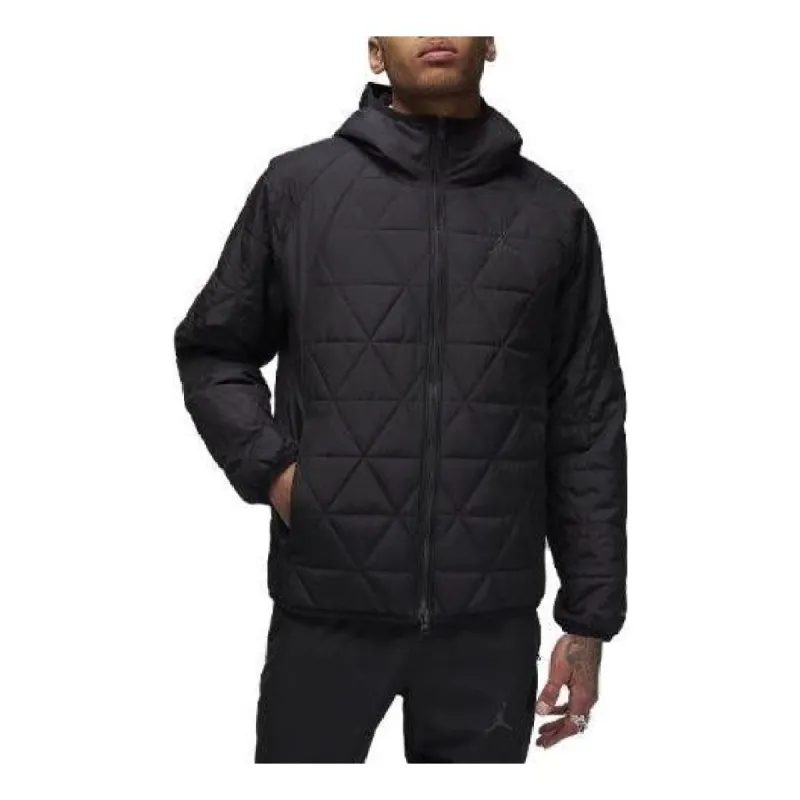 Air Jordan Therma-FIT Sport Mid-weight Jacket 'Black' FD2637-010 sold by KicksCrew