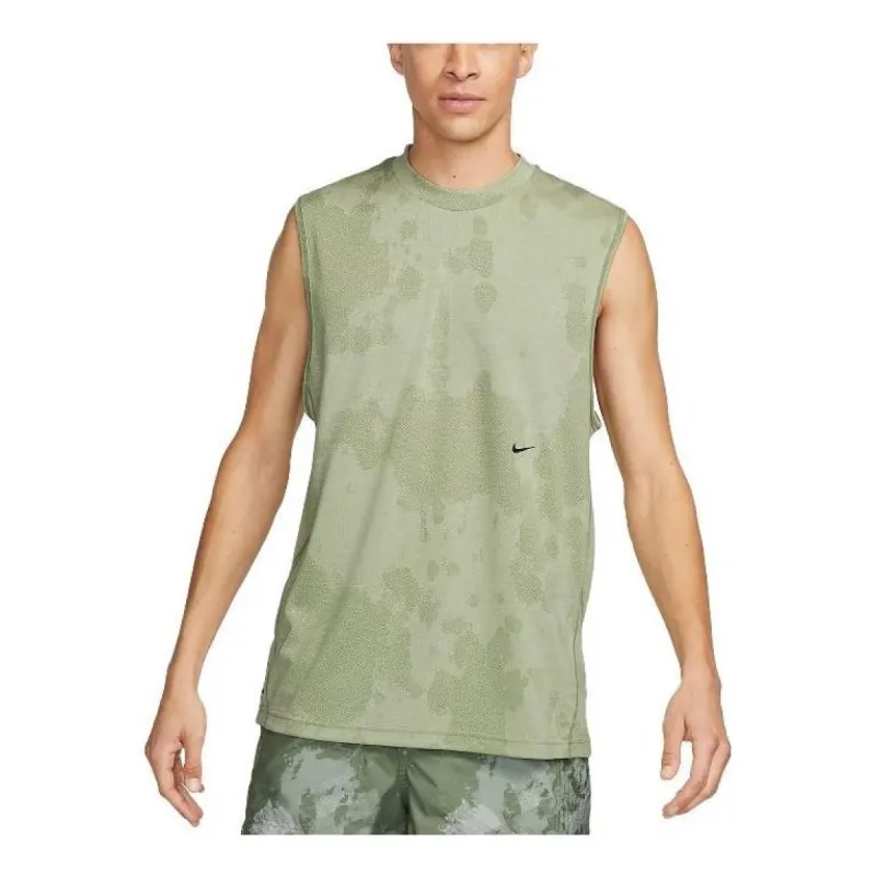 Nike Dri-FIT ADV APS Training Tank Top 'Olive Green' DX0929-371 sold by KicksCrew