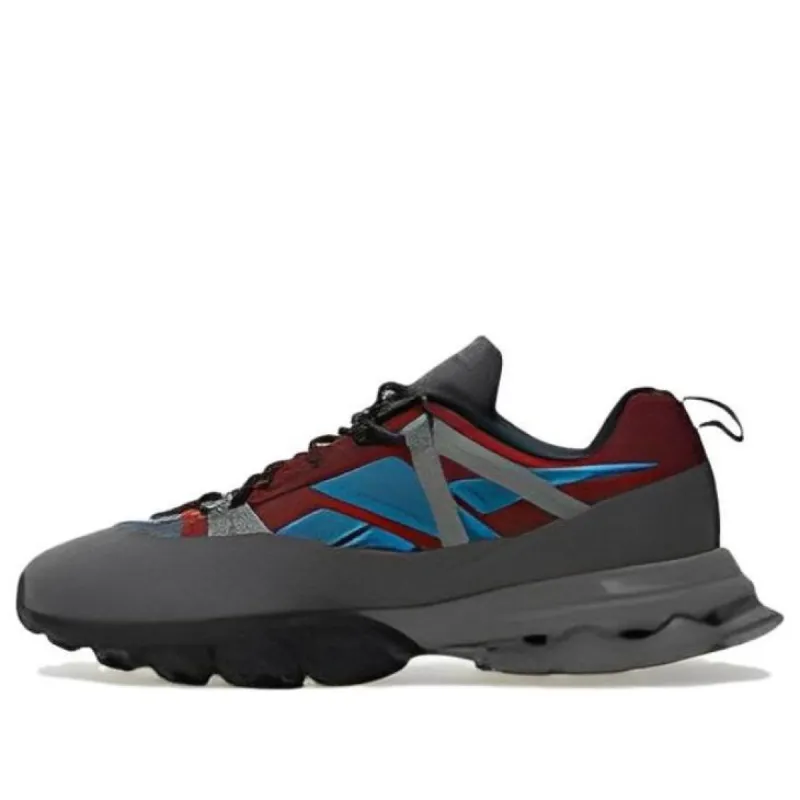 Reebok DMX Trail Shadow 'Cloud Grey Burgundy Steel Blue' IE2154 sold by KicksCrew