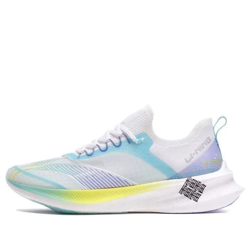 Li-Ning FeiDian Challenger 'White Blue Purple' ARMR011-1 sold by KicksCrew