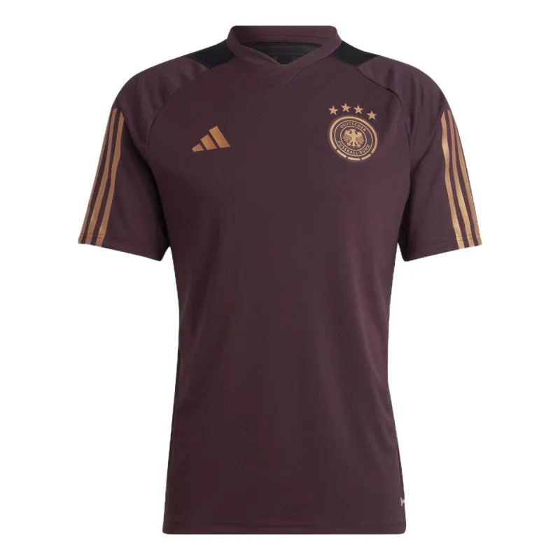 adidas Germany Tiro 23 Training Jersey 'Shadow Maroon' HF3990 sold by KicksCrew