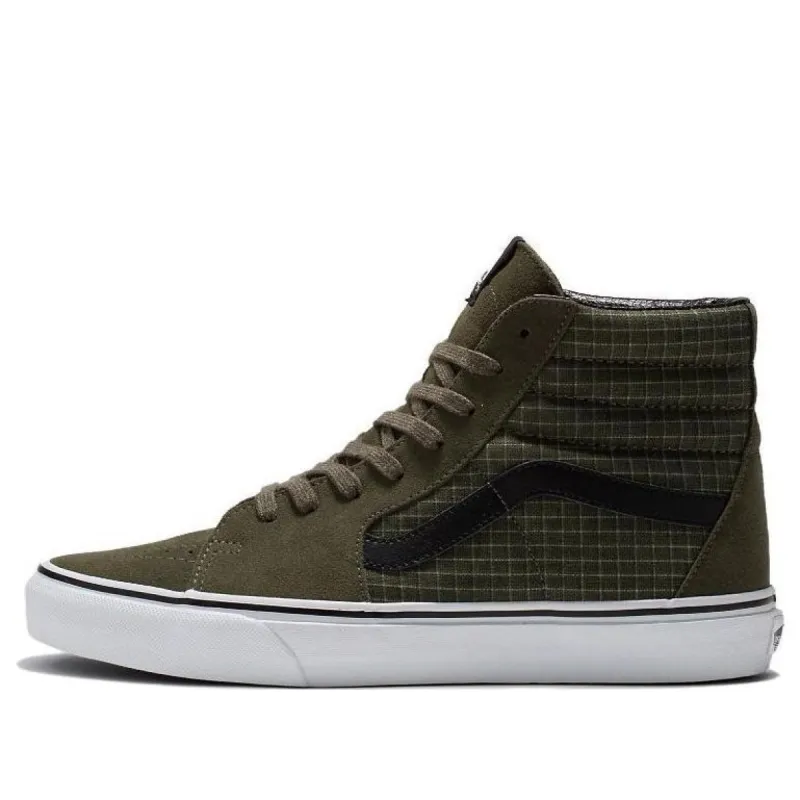 Vans Sk8-Hi 'Ripstop Canvas - Grape Leaf' VN0007NS0FI sold by KicksCrew