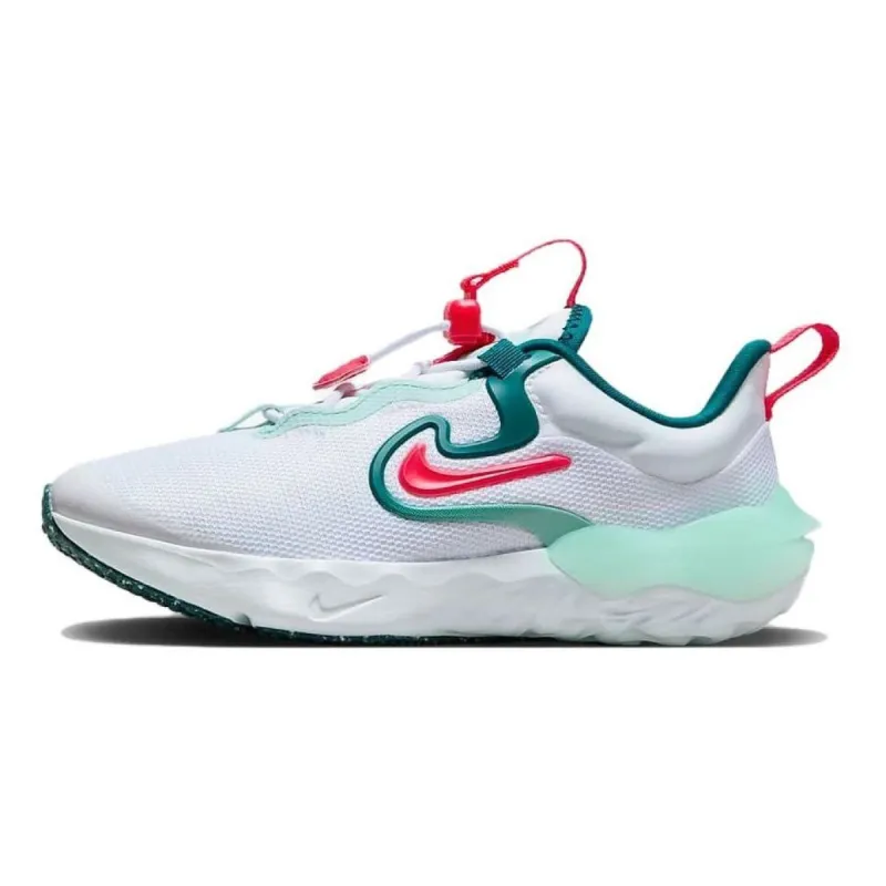 (PS) Nike Run Flow Easy On/Off Shoes 'White Jade Ice' DR0471-101 sold by KicksCrew