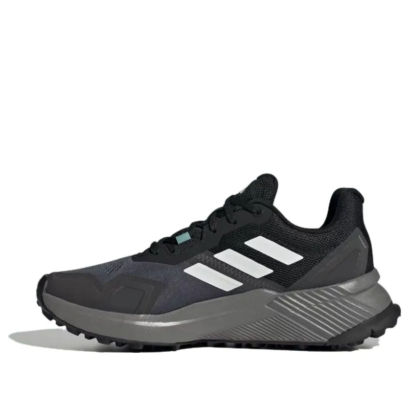 (WMNS) adidas Terrex Soulstride Trail 'Core Black Crystal White Grey Four' IF5030 sold by KicksCrew