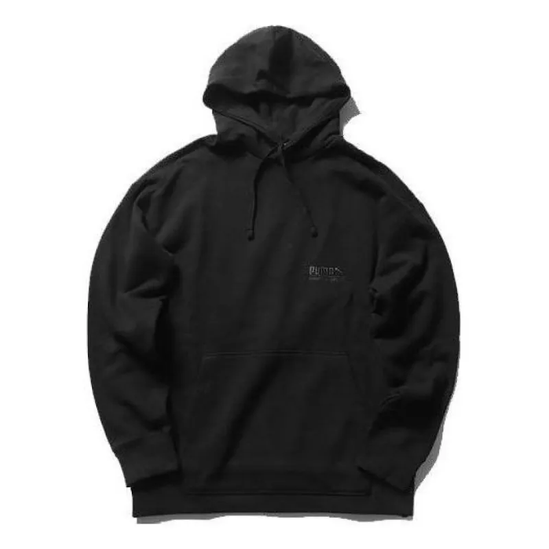 Puma Heavy Classics Hoodie 'Black' 596711-01 sold by KicksCrew