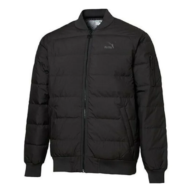 Puma Puffer Down Jacket 'Black' 595979-01 sold by KicksCrew