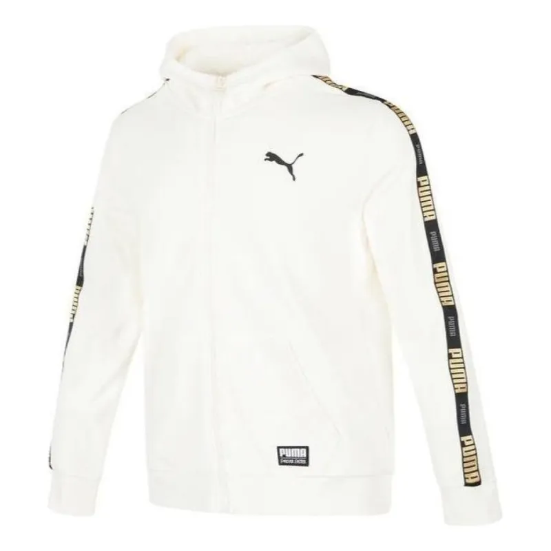 Puma Handwriting Label Jacket 'White' 539532-93 sold by KicksCrew