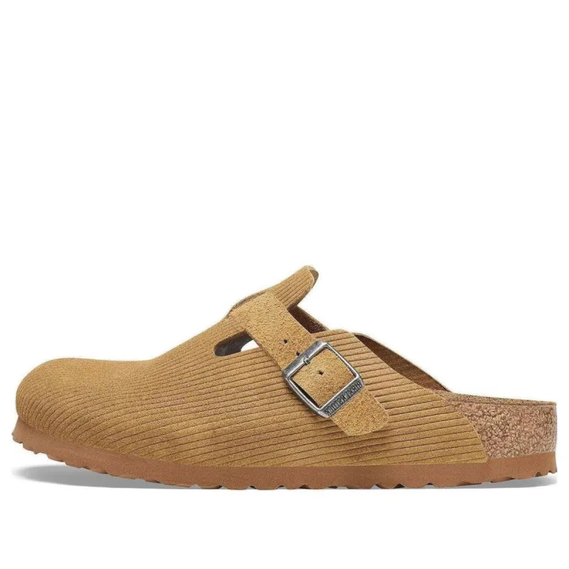 Birkenstock Birkenstock Boston Suede Embossed 'Butterscotch Brown' 1025647 sold by KicksCrew