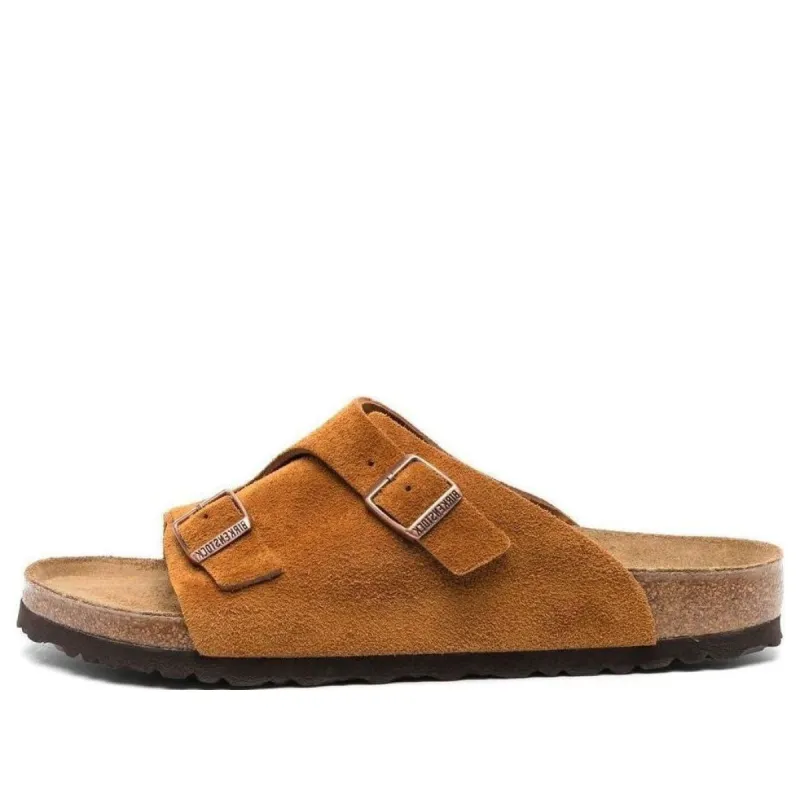 (WMNS) Birkenstock Zrich Suede Leather 'Mink' 1023842 sold by KicksCrew