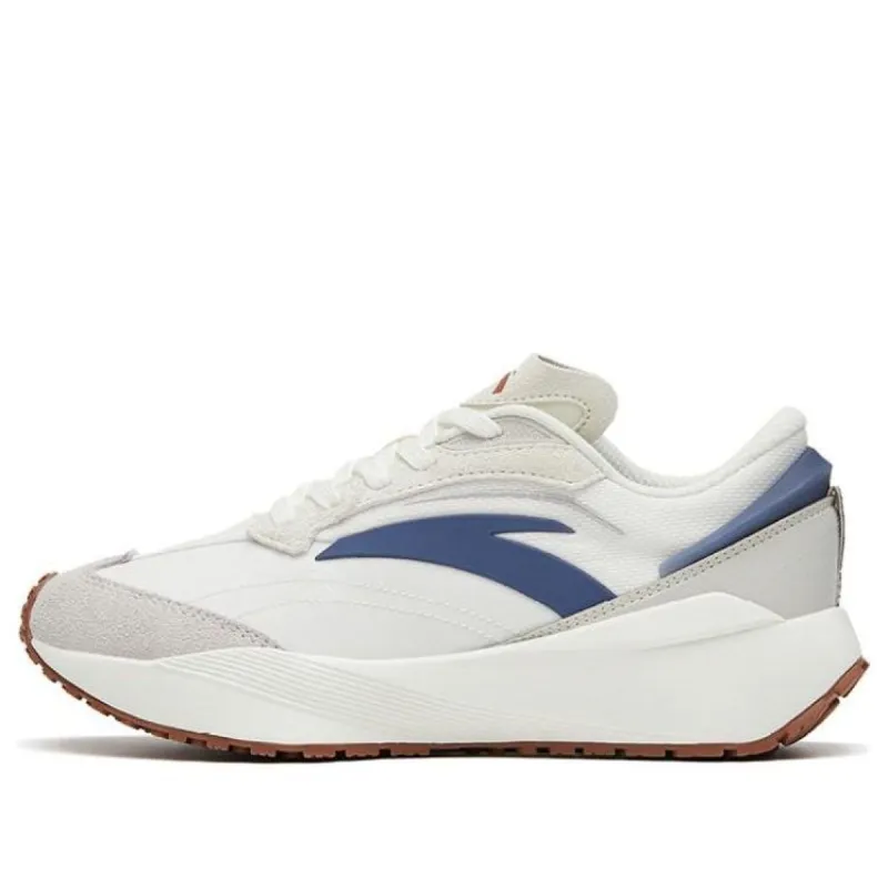 (WMNS) ANTA 3 Life Style Casual Running Shoes 'White Grey Navy' 922328856-1 sold by KicksCrew