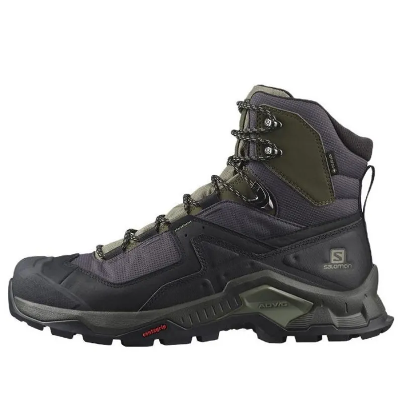 SALOMON Quest Element Gore-Tex 'Black Green' 414571 sold by KicksCrew