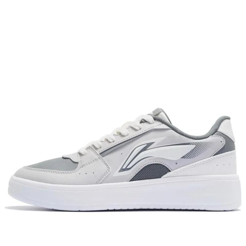 Li-Ning Lifestyle Sneakers 'White Grey' AGCS253-4 sold by KicksCrew