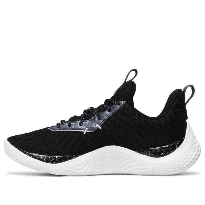 Under Armour Curry Flow 10 Team Basketball Shoes 'Black White' 3026624001 sold by KicksCrew