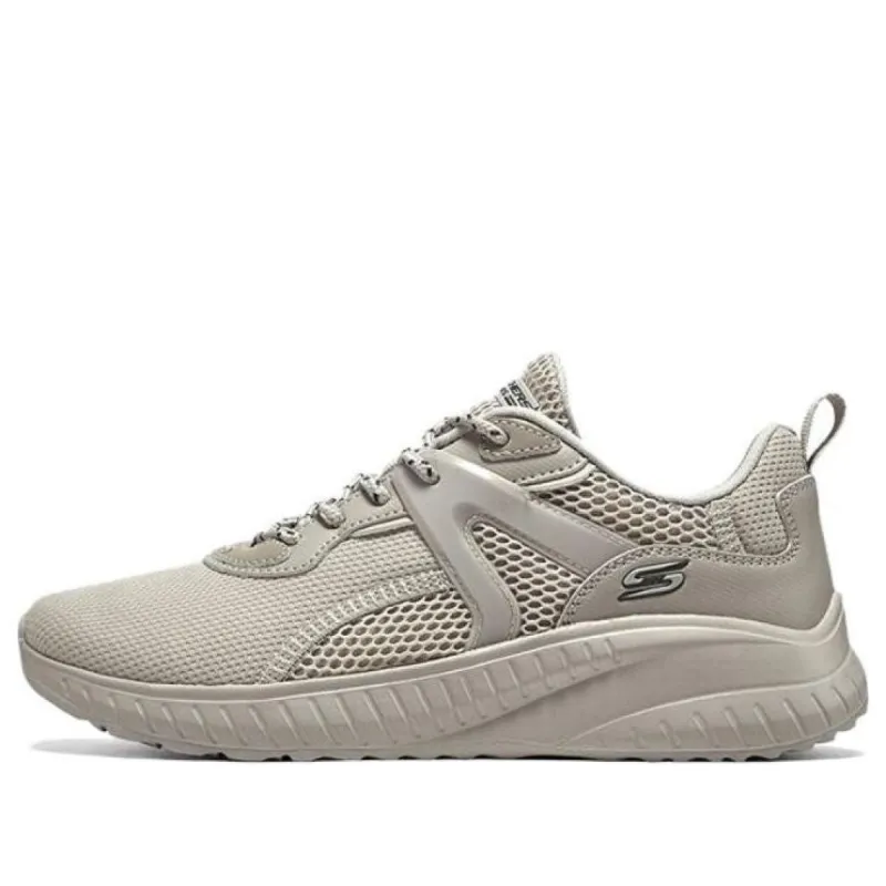 (WMNS) Skechers Bobs Squad Chaos Brilliant Synergy 'Beige' 117237-NAT sold by KicksCrew