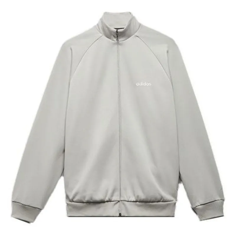 adidas Basketball Track Jacket 'Grey' HN9269 sold by KicksCrew