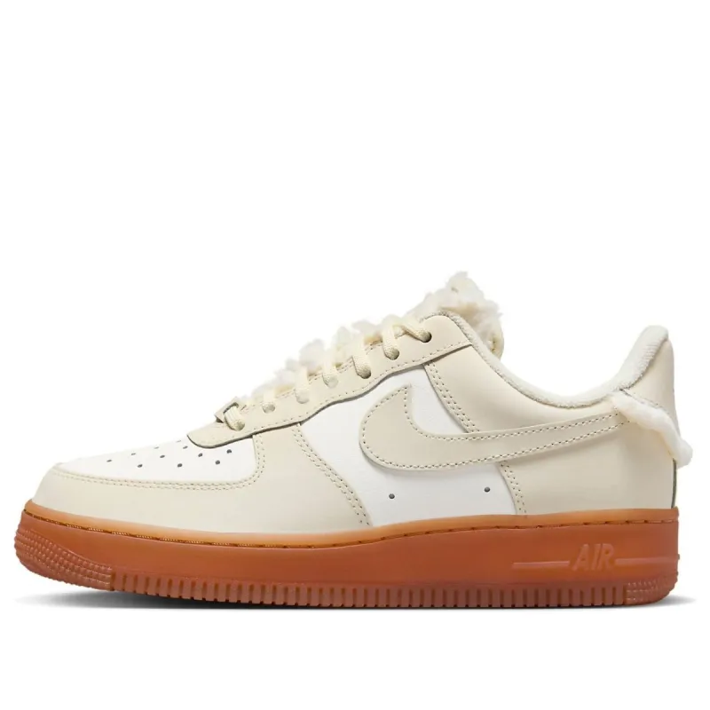 (WMNS) Nike Air Force 1 Low 'Sail Gum Faux Fur' FV3701-119 sold by KicksCrew