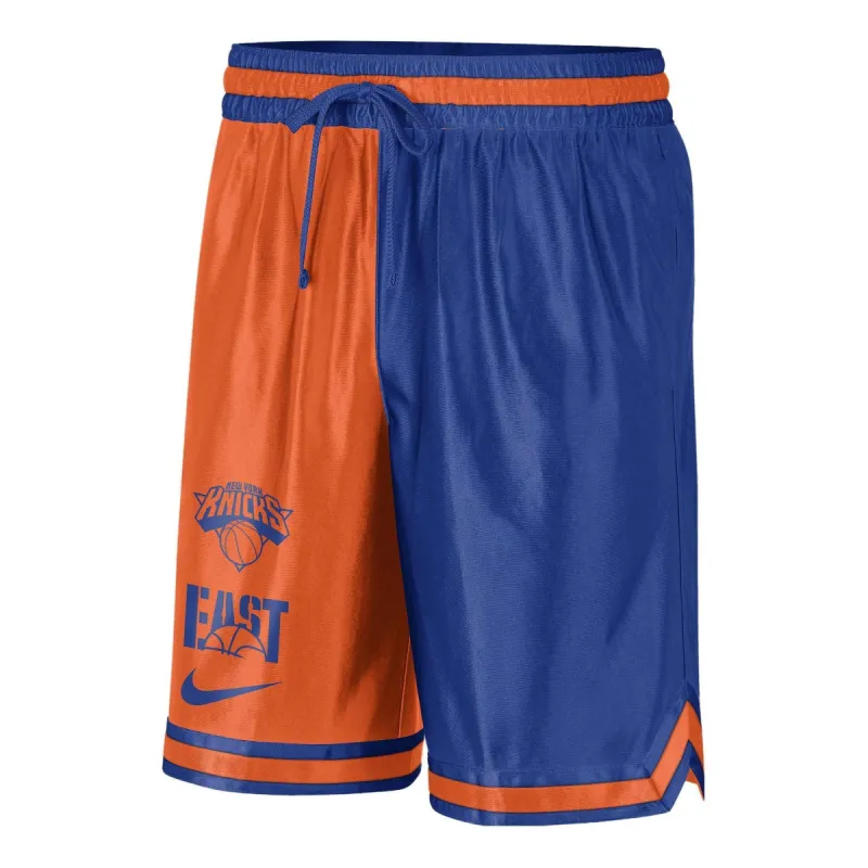 Nike New York Knicks Courtside Shorts 'Orange Blue' DX8000-495 sold by KicksCrew