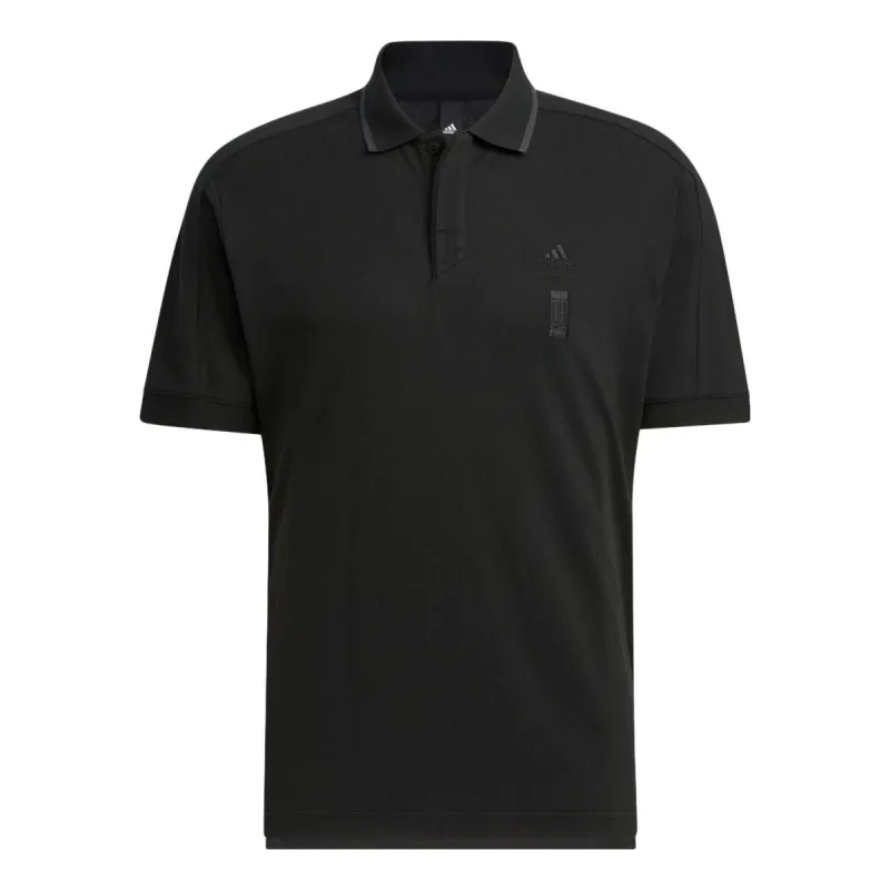 Adidas Wuji Polo Shirt 'Black' IP4914 sold by KicksCrew