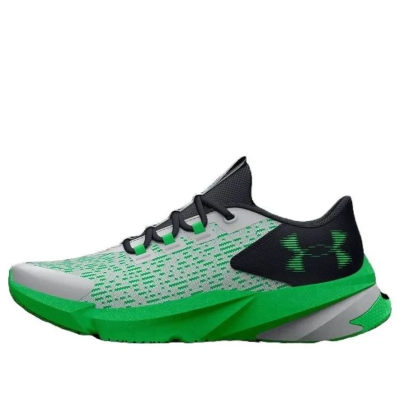 (GS) Under Armour Scramjet 5 AL 'Mod Grey Green Screen' 3025535-102 sold by KicksCrew