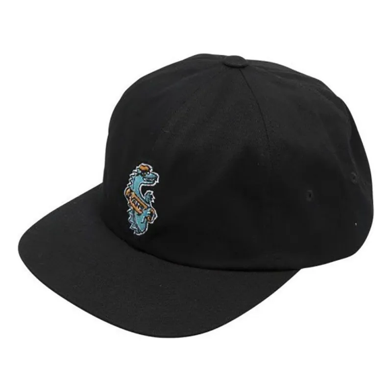 Vans Vanosaur Jockey Hat 'Black Blue' VN0A3I57BLK sold by KicksCrew