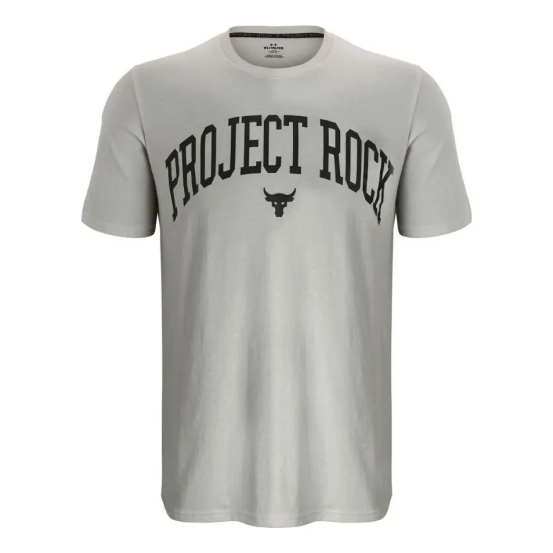 Under Armour Project Rock Tee 'Peak White' 1373743-111 sold by KicksCrew
