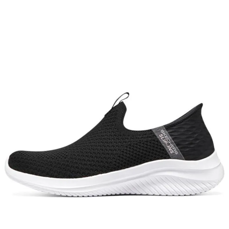 (WMNS) Skechers Ultra Flex 3.0 Shoes 'Black White' 896243-BKW sold by KicksCrew