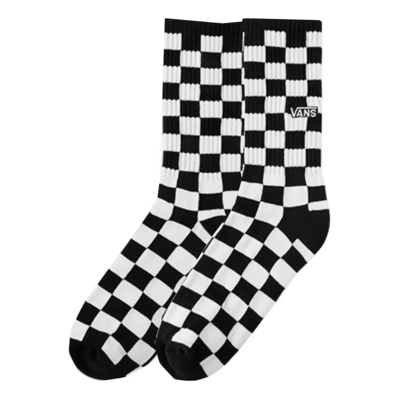 Vans Checkerboard Crew II Socks 'White Black' VN0A3H3NHU0 sold by KicksCrew